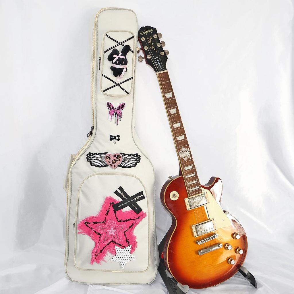 Original Multi-Style Double Shoulder Guitar Bag for Acoustic, Electric, and Bass Guitars