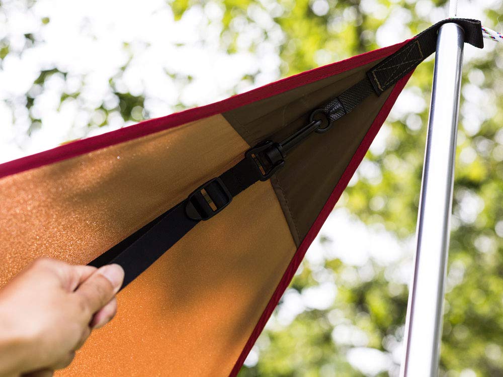 Stan Snow Peak Solo Tarp Hexaise 1 Voděodolný, venkovní, kempovací a SDI-101