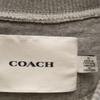 Ubrukt COACH Langermet raglan-sweat M grå ×DC SUPERMAN fleecefôr Herre Brukt