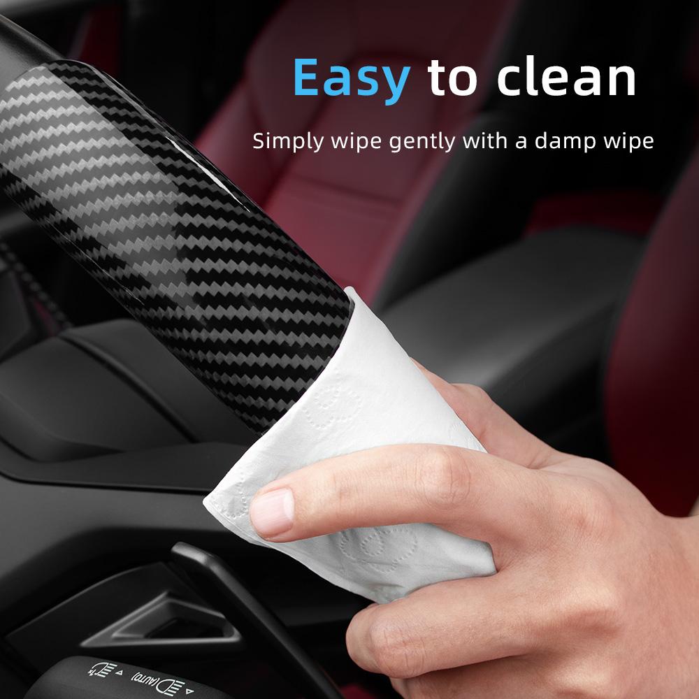 Suitable for Volvo Steering Wheel Cover with Segmented Quick-Release Design, Durable, Compatible with Models Such As Xc60, Xc40, Ex40, Xc90, S60