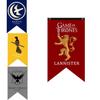 Bandeira Banner de Game of Thrones com Tecido de Poliéster para Decoração de Quarto Temático
