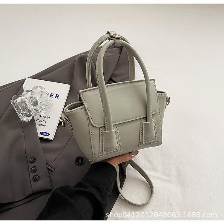 Summer portable small bag women's 2025 new fashionable textured wing bag popular this year versatile shoulder messenger bag