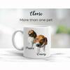 Gepersonaliseerde Huisdier Foto Naam Koffiemok Dubbelzijdige Print Mok Custom Hond Mama Keramiek Drinkgerei Met Huisdier Portretten Mok