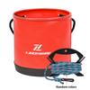 Round Folding Fishing Bucket with Lanyard Fishing Equipment for Fishing