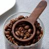 Linguriță de Cafea din Lemn de Nuc Set Lingurițe de Măsurat Lingurițe de Măsurat pentru Bucătărie Linguriță pentru Ceai Cafea Zahăr Condimente cu Sfoară