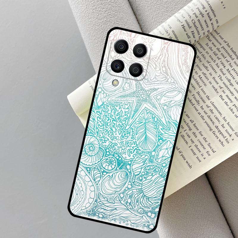 

Ракушка Раковина Морское Искусство Для Samsung Galaxy M06 M16 M12 M55 M15 M35 M14 M34 M54 M11 M21 M31 M13 M33 M53 M32 M52 Чехол Samsung M14