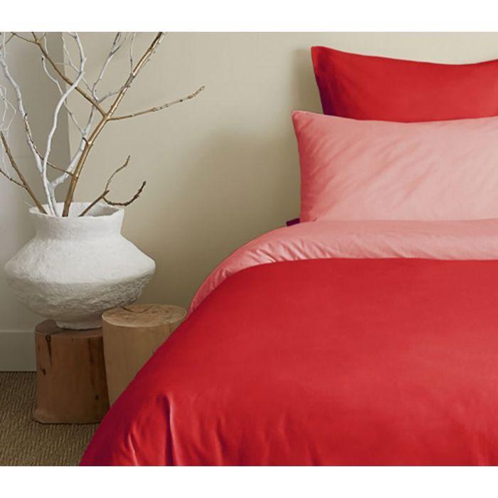 Pack complet 6 pièces Capucine/Clémentine réversible housse de couette pour lit 140 x 190 cm