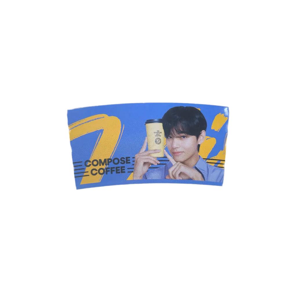 BTS V Compose Coffee Cup Holder 1EA | Limited Event Sleeve