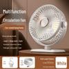 Portable USB Rechargeable Mini Clip Fan – Silent, Multifunctional, Ideal for Dorms and Desktops