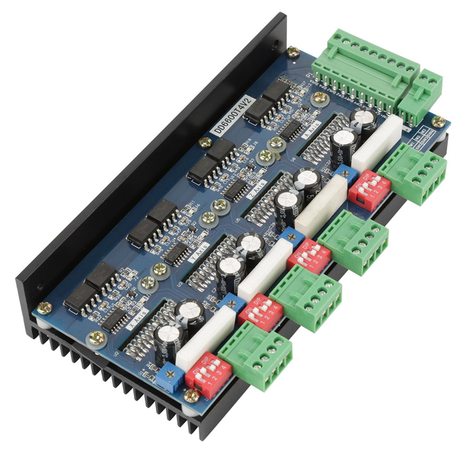 

TB6600 4A Driver Controller Board for CNC 4Axis 2 Phase Stepper Motor