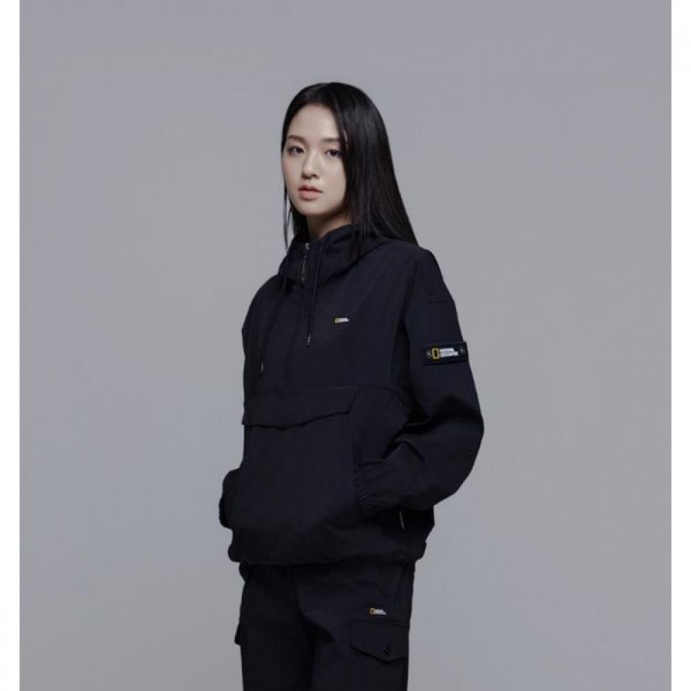 National Geographic Dames S Geweven Stretch Hoodie Anorak N241wft180