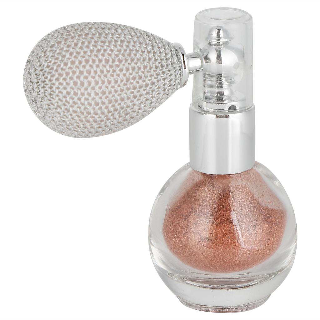 Highlighter Powder Spray Perfume Bottle Glitter High Gloss Spray for Face Body Cosmetic 3g04