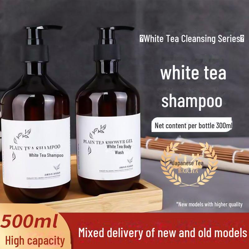 Set Premium Șampon și Gel de Duș Hotel 500ml - Ideal pentru Hanuri, Saloane de Frumusețe, Cluburi