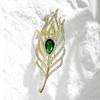 Nordic Style Diamond Women's Brooch - Korean Rhinestone Inlaid Design