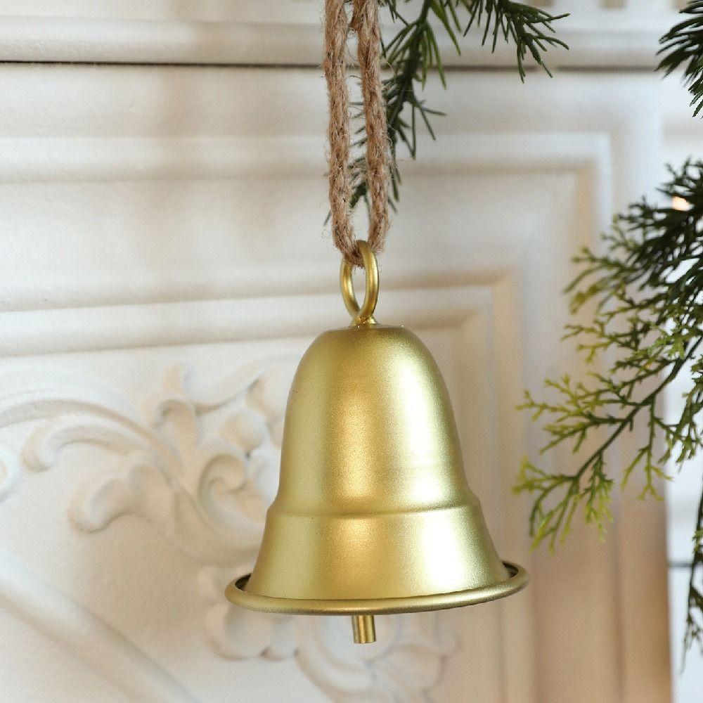 Antiker Weihnachtsglockenanhänger Exquisite Weihnachts-Kuhglocken Weihnachtsbaum-Anhänger Heimtür-Dekor