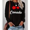 2025 Autumn & Winter Women's New Casual Crew Neck Long Sleeve Top 3D Abstract Pattern