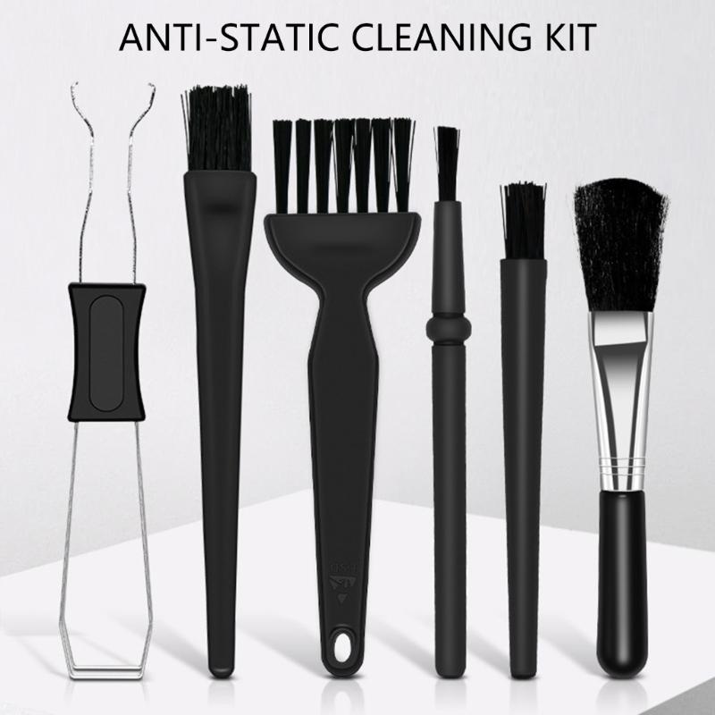 6Pcs/Set Anti Static Cleaning Set For Keypad Maintenance Brush PP Handle Keypad Switches Remover