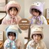 Children's Cartoon Knit Wool Hat with Ear Protection 