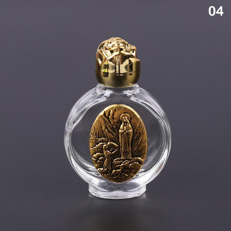 22 typů svěcené vody Ježíšova láhev Láhev náboženského kříže Láhev křesťanské panny Socha Láhev Láhev na svěcenou vodu