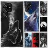 Wütendes Tier Wolf Wild Handyhülle für Samsung Galaxy S26 S24 S23 Ultra S25 Edge S22 S21 Plus S20 FE + Weiche Druckschale Funda G