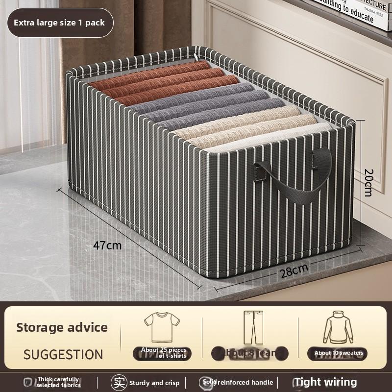Oxford Cloth Storage Boxes with Steel Frame, Foldable Clothes Organizer, Under Bed Storage Containers for Bedroom, Closet, Dorm Room