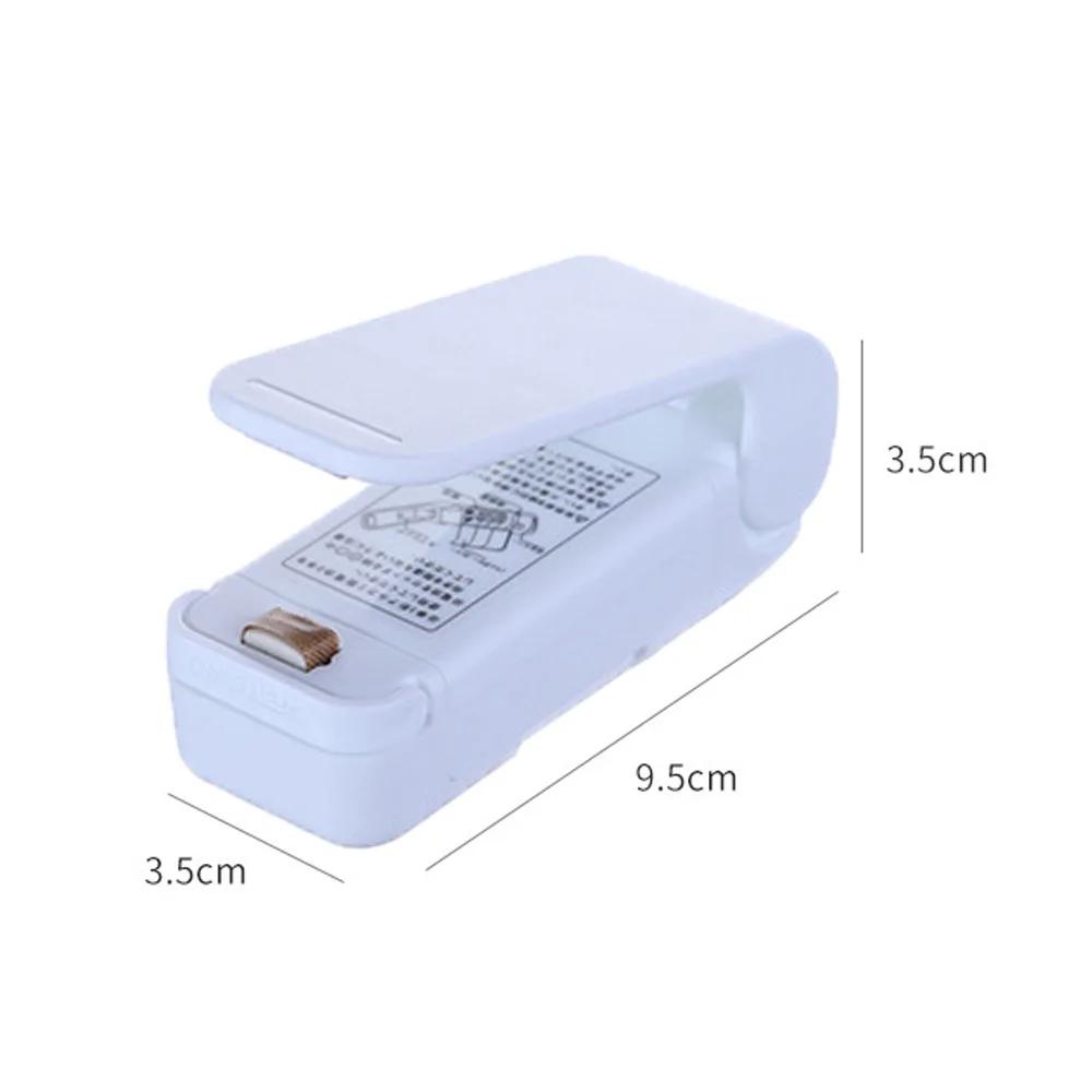 

1 шт. Мини-машина для запечатывания термопакетов, упаковочные пакеты, термопластиковые пищевые пакеты, портативный запайщик, кухонные принадлежности