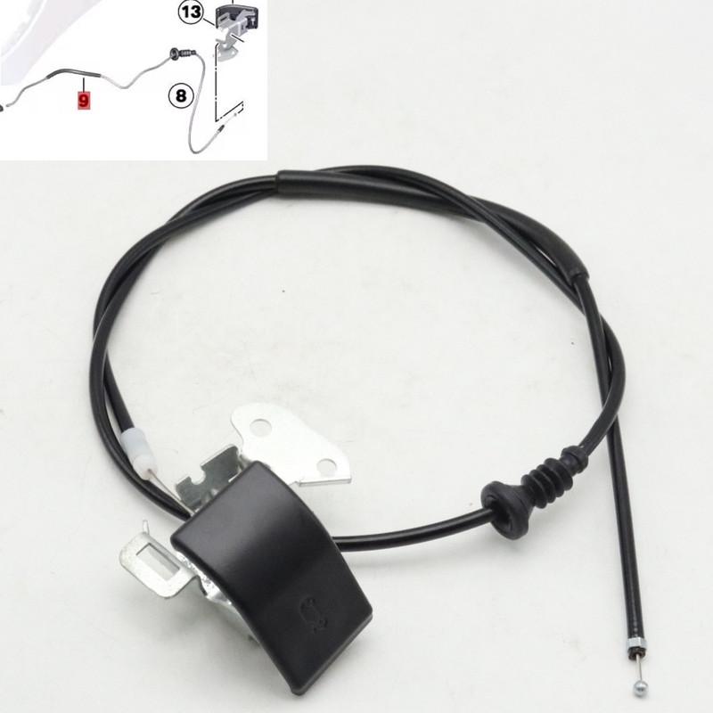 

Car Rear Engine Hood Release Bowden Handle Cable Kit For BMW PACEMAN R61 2011-2015 Countryman R60 09-16 51239802336 51237149591