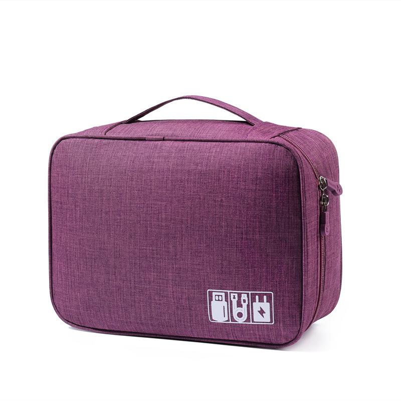 Cationic Waterproof Portable Charger & Data Cable Storage Bag