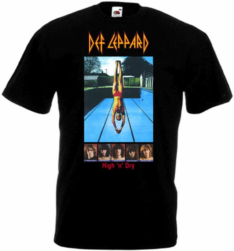 def leppard high and dry t shirt