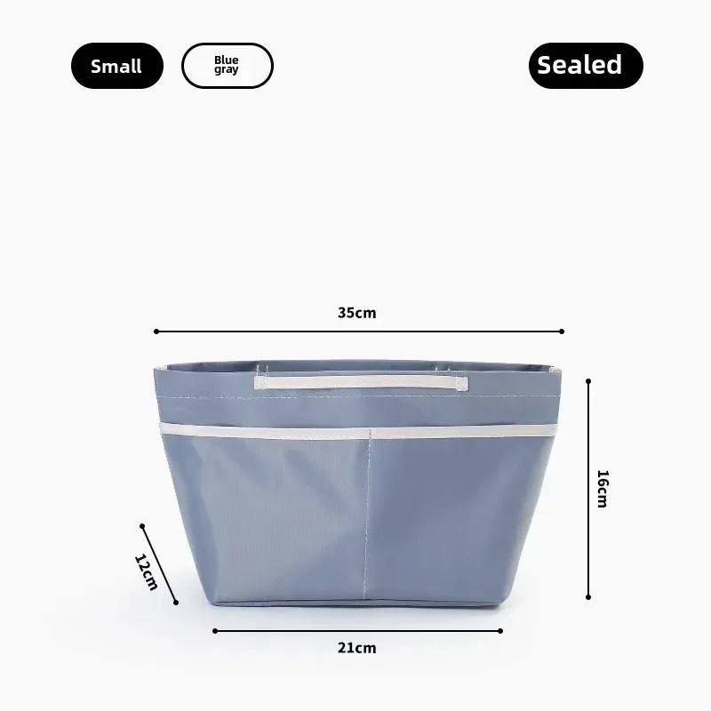 

Brand Women s Handbag Liner Organiser with Shaping Dividers Protective Pouch with Zipped Inner Compartments Cosmetic Bag