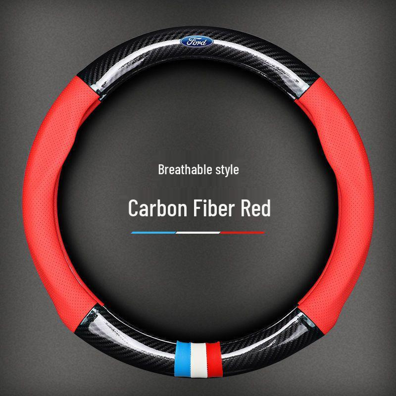 Steering Wheel Cover for Ford: Focus, Mondeo, Escort, Edge, Fiesta, EcoSport, Mustang