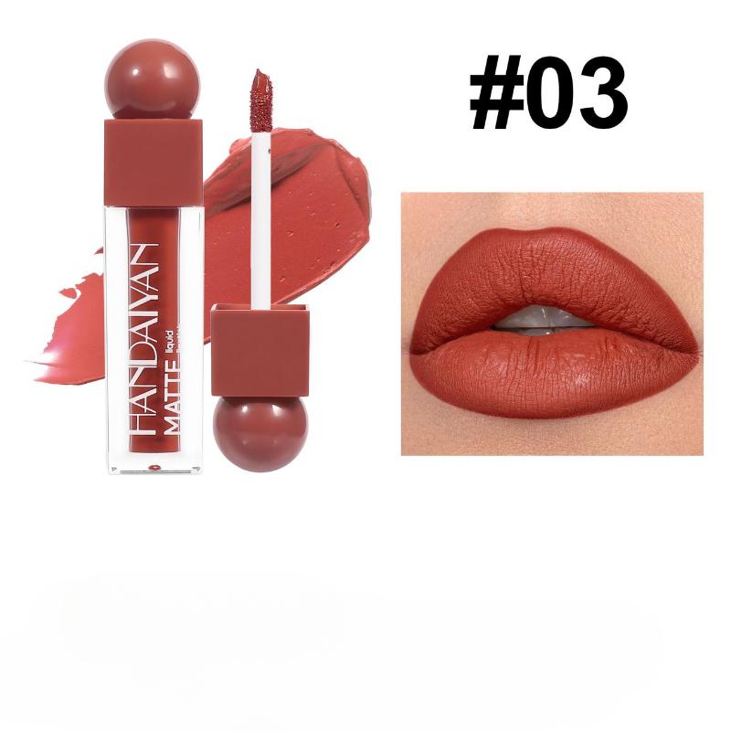 Velvet Matte Lipstick, Waterproof Non-stick Lip Gloss, Exquisite Lip Glaze, Luxurious Lip Makeup