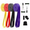 Sport Resistance Band Set: Elastic Pull-up & Strength Training for Yoga, Men & Women