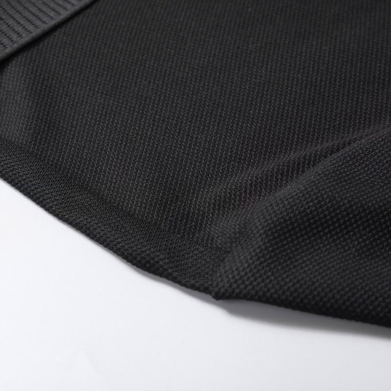 Men's Plus Size Silk Blend Short Sleeve Polo Shirt