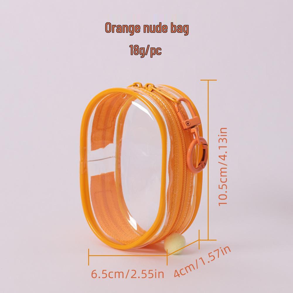 10cm Doll Stroller Transparent Display Bag for Blind Box Storage