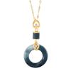 Ping An Buckle Necklace Women'S Design Premium Hetian Jade Pendant Retro Versatile Accessories