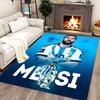 Argentinien Messi Jubel Teppich für Wohnzimmer, Schlafzimmer, Heimdekoration und als Geschenke.