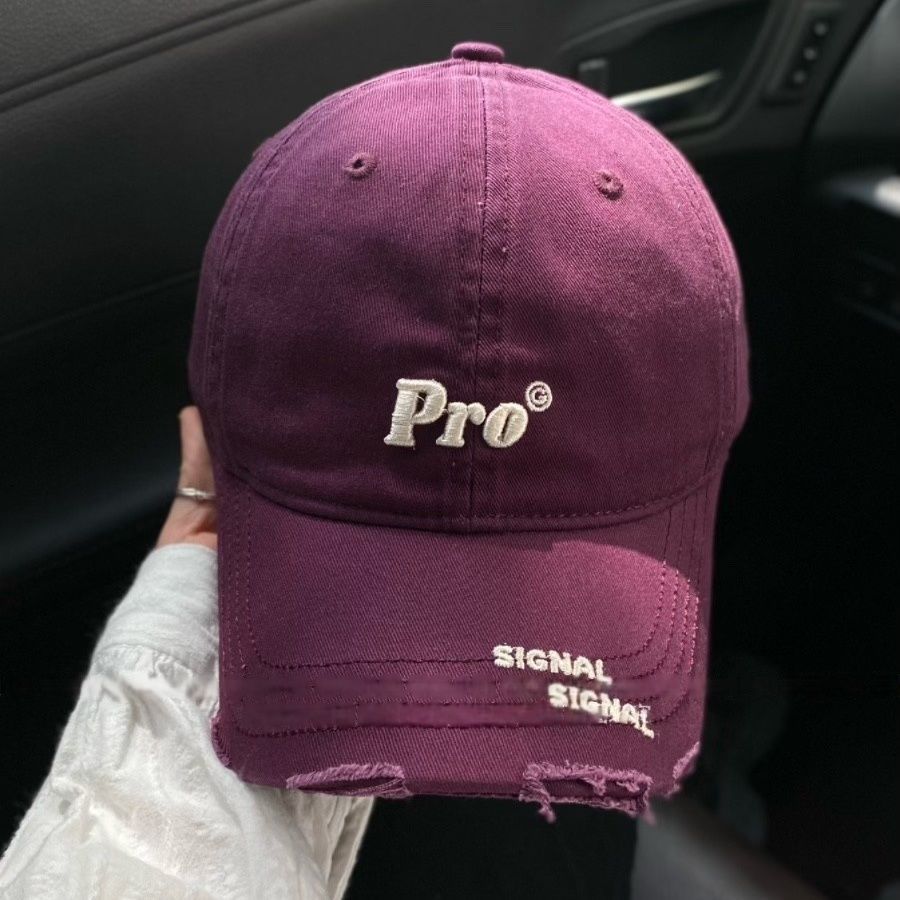 Baseball Cap Unisex Embroidered Letters Sun Protection Adjustable For Casual Wear
