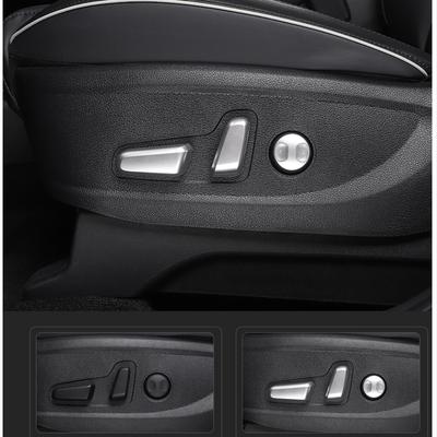 For Hyundai Palisade 2018     ABS Matte Front Seat Adjustment Buttons Frame Cover Trim Car Styling Accessories