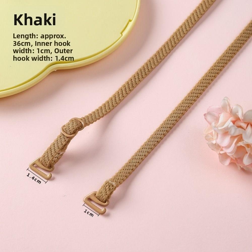 2Pcs Elastic Bra Straps Slip Resistant Lingerie Accessories  Underwear Matching