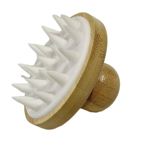 Shampoo Comb Hair Shower Brush Soft Silicone Bristles Scalp Massager Deep Cleaning Head Massage Hair