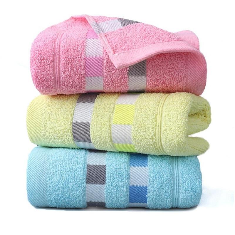 Soft Cotton Hand Face Bath Towel for Adult Absorbent Quick-drying Towel Bathroom Shower Towels for Sports 267