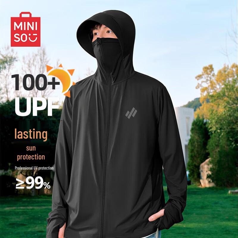 MINISO Men s UPF100+ Sun Protection Hoodie 3XL