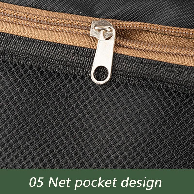 Camping Travel Cookware Organizer Bag Camping Cookware Storage Containers High Capacity Kitchenware Utensil Container For Hiking