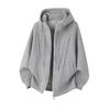 2025 Early Autumn Men's Casual Hooded Sweatshirt Cardigan