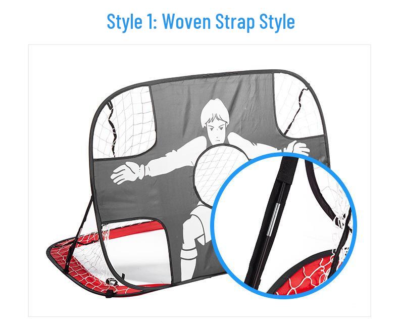 Foldable Children's Soccer Goal - Portable Outdoor Training Net for Primary Students