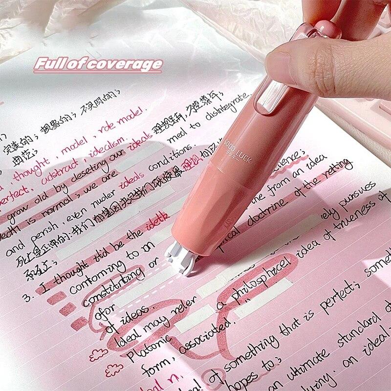 5ks/sada Pásky pro korekci barev přechodu Kawaii Press Typ Korekční pásky pro školní kancelářské potřeby