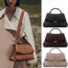 1PC Smile Bag French Bolingen Niche Leather Women's Bag Premium Folded Handbag Crossbody Bag Women's Bag