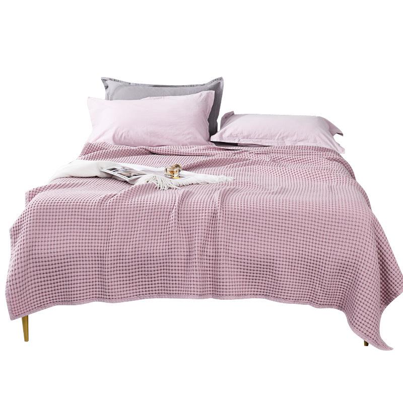 Soft Cotton Gauze Sofa Blanket - Perfect for Summer, Office Naps & Air Conditioning