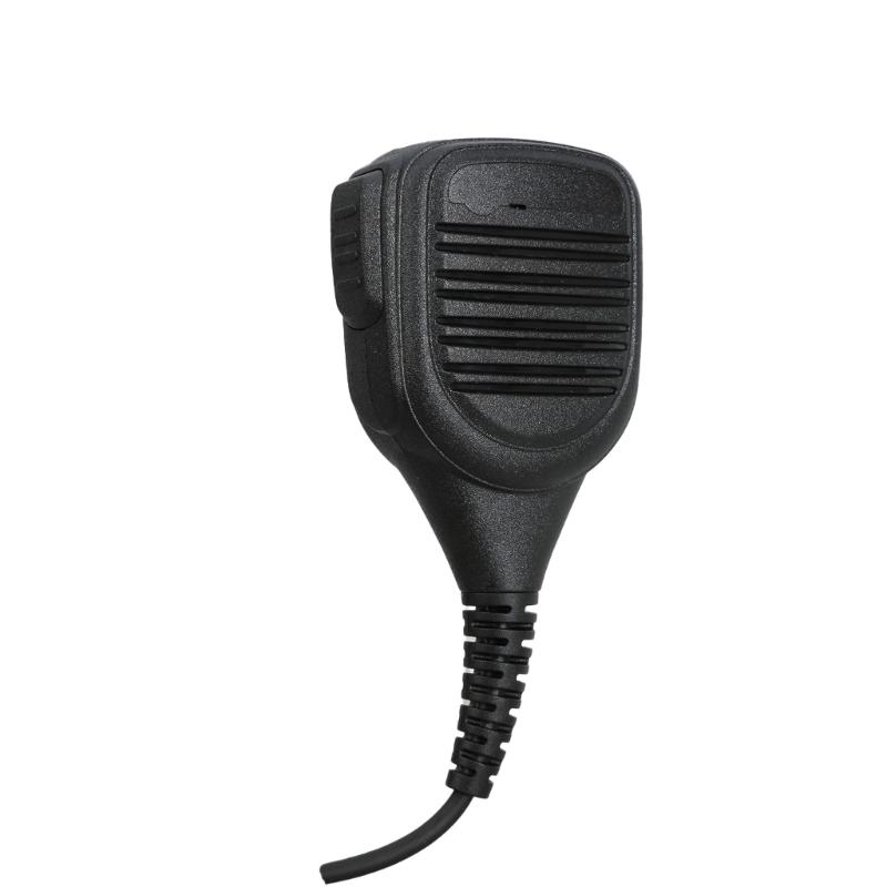Replacement Handheld Speaker Microphone for IC-F1000 IC-F2000 Two Way Radio Speaker Mic with Back Clip & 3.5mm Port
